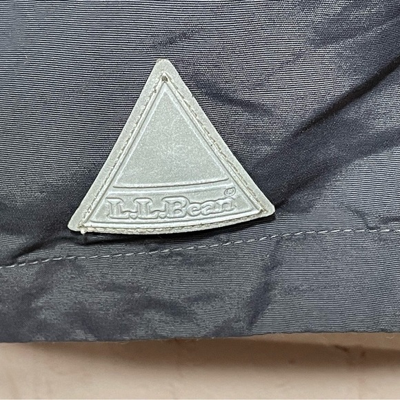 L.L.Bean Jacket Girls Medium 10-12 Gray Pink Full Zip Hooded Pockets - Picture 8 of 13